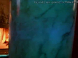 امرأة سمراء البرية المغنية يحصل بوسها دمرت.